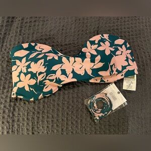 O’Neil strapless bikini top size L